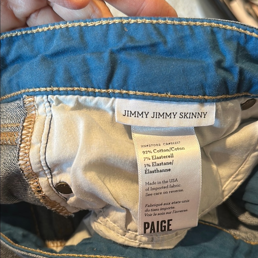 Paige Women's Blue Jeans - Picture 8 of 8
